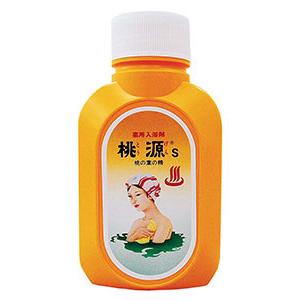 桃源S 桃の葉の精 700g 70回分 医薬部外品 ジャスミンの香り 疲労回復 あせも 荒れ性 肩こり しっしん 薬用入浴剤